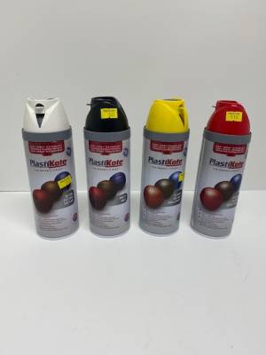 Plasticote Sprays – Assorted Colours
